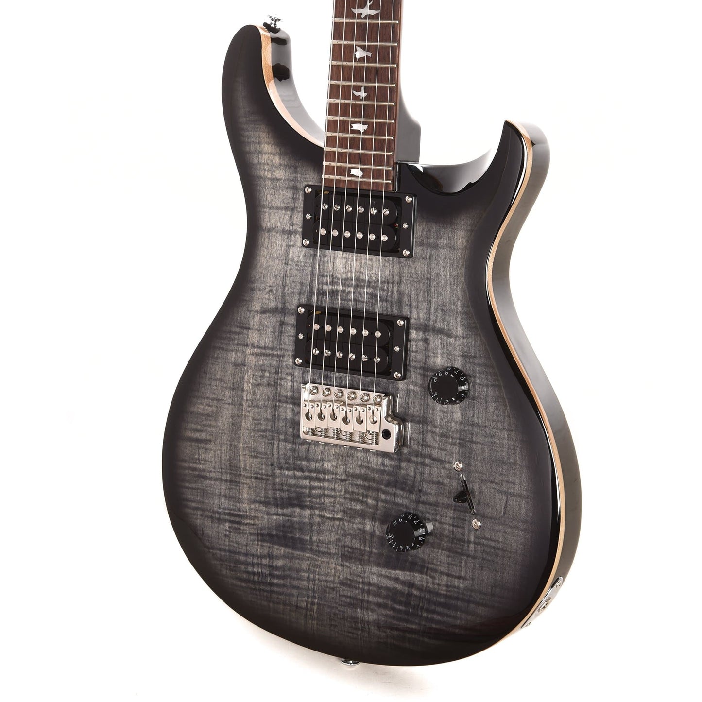 PRS SE Custom 24 Charcoal Burst Electric Guitars / Solid Body