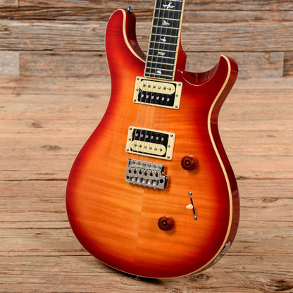 PRS SE Custom 24 Cherry Sunburst Electric Guitars / Solid Body