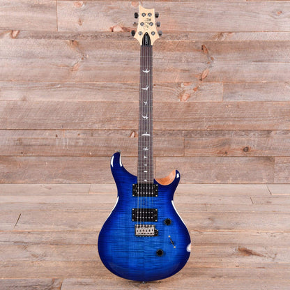 PRS SE Custom 24 Faded Blue Burst Electric Guitars / Solid Body