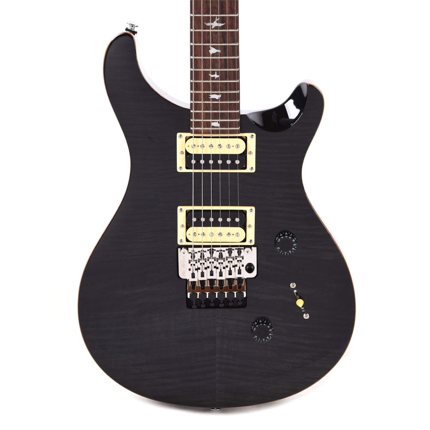 PRS SE Custom 24 Floyd Gray Black Electric Guitars / Solid Body