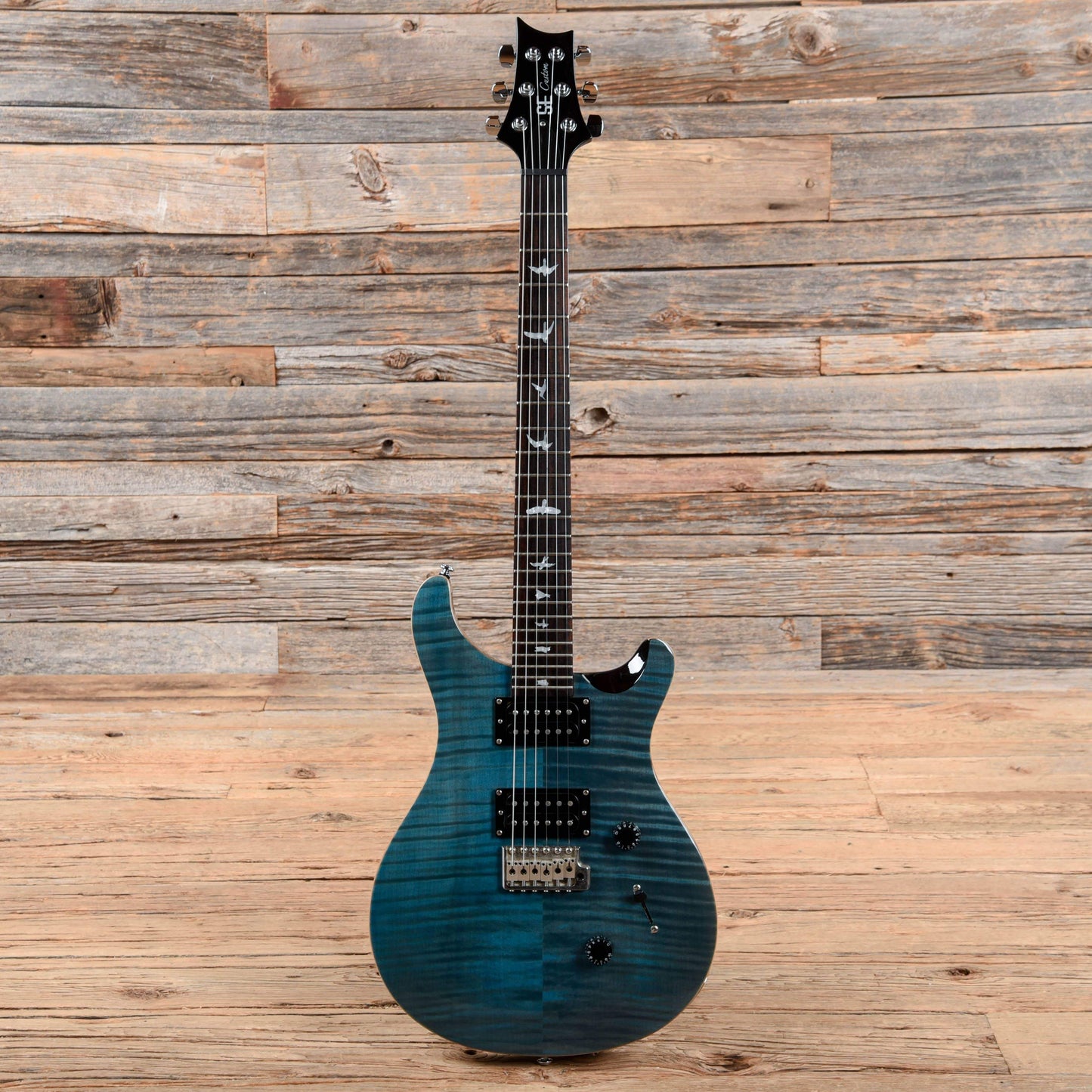 PRS SE Custom 24 Sapphire 2014 Electric Guitars / Solid Body