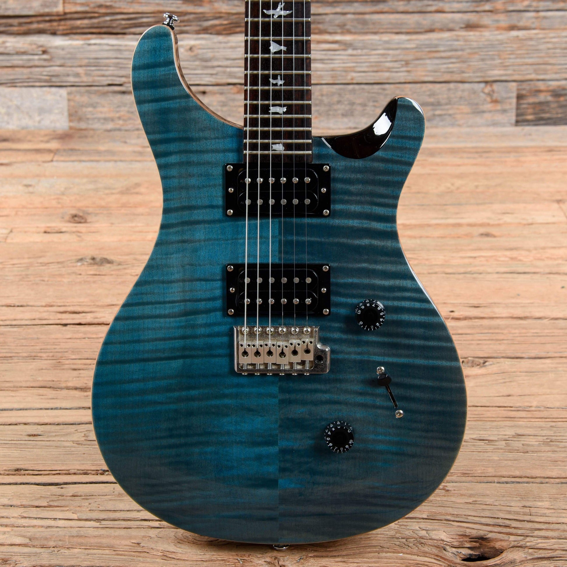 PRS SE Custom 24 Sapphire 2014 Electric Guitars / Solid Body