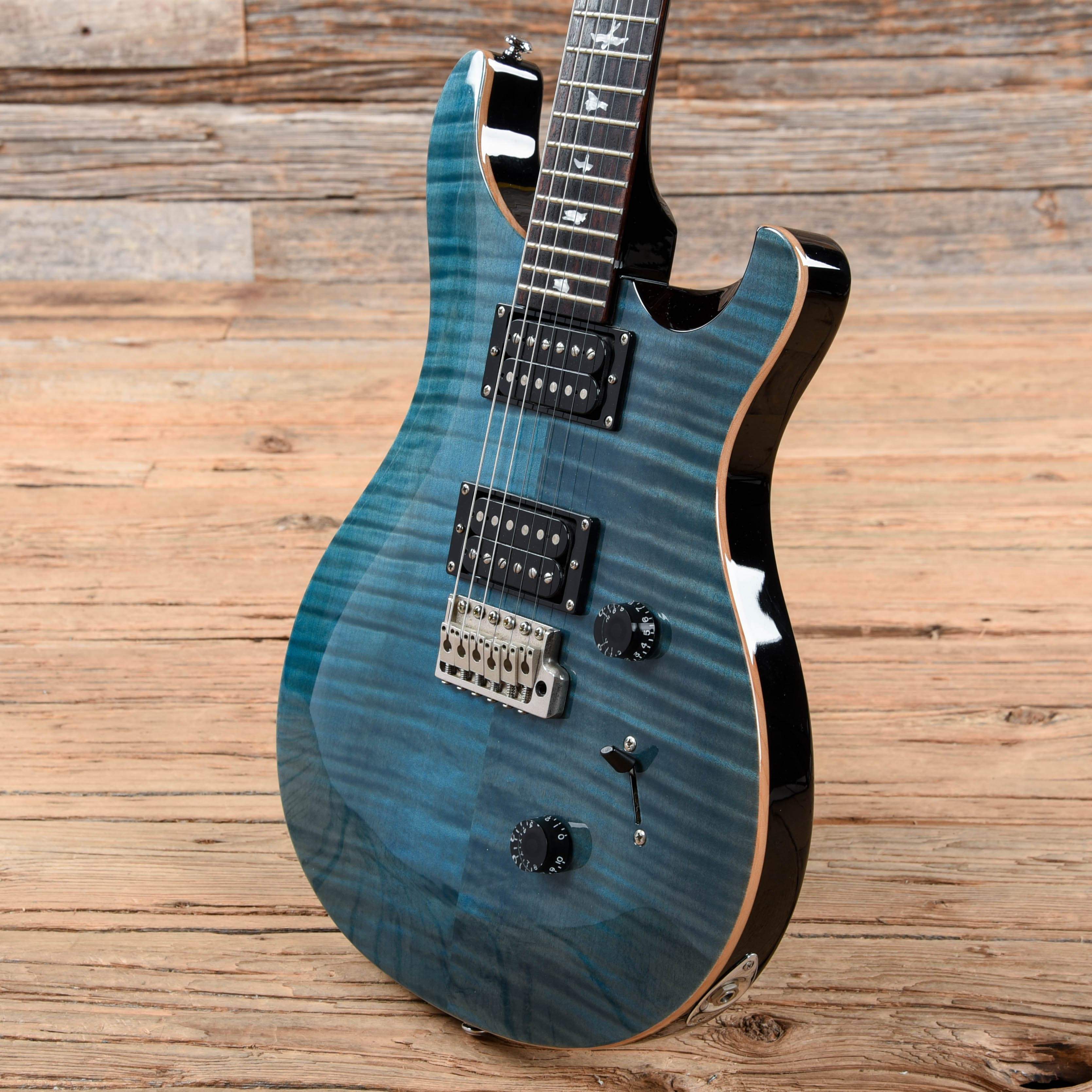 PRS SE Custom 24 Sapphire 2014 – Chicago Music Exchange