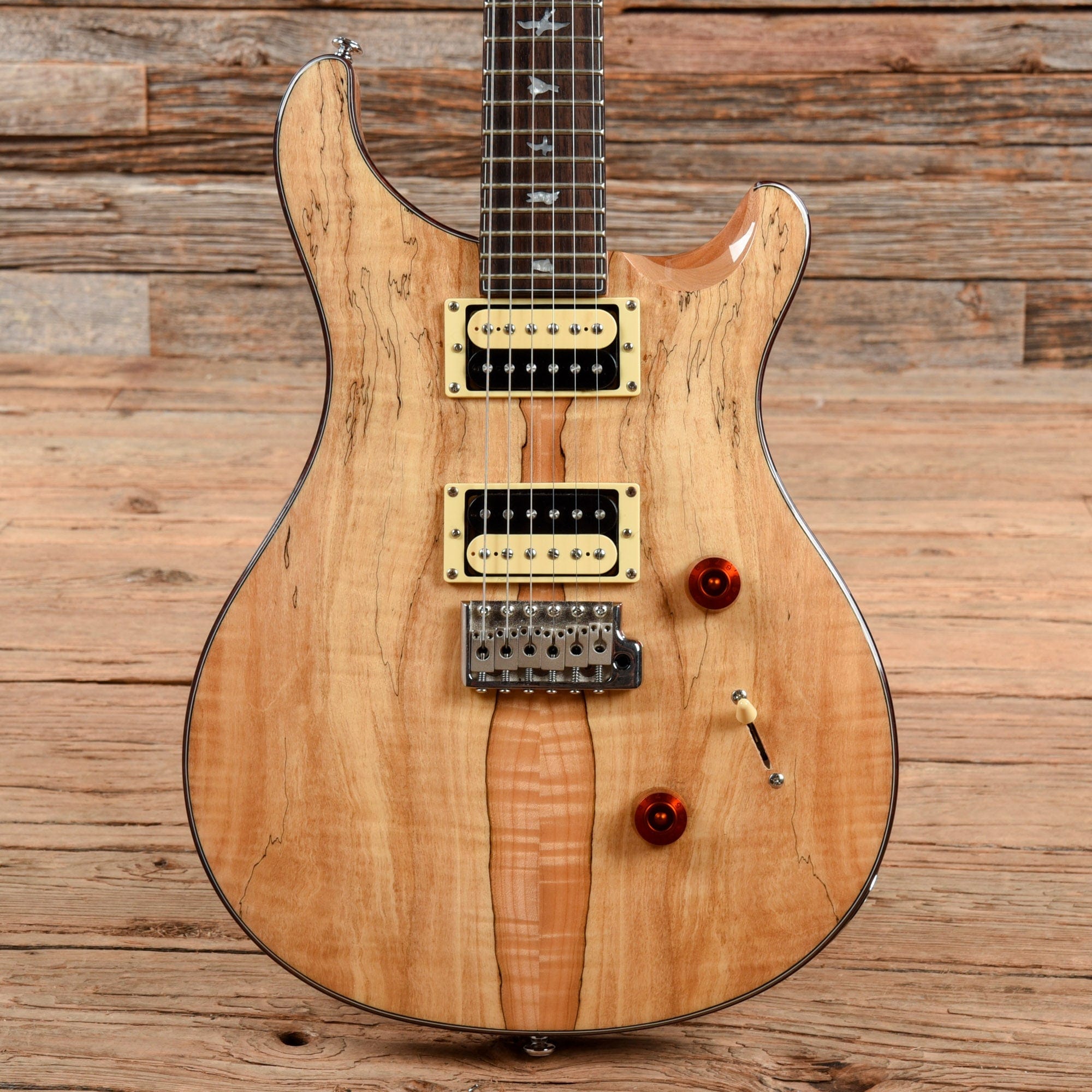 PRS SE Custom 24 Spalted Maple 2015 – Chicago Music Exchange