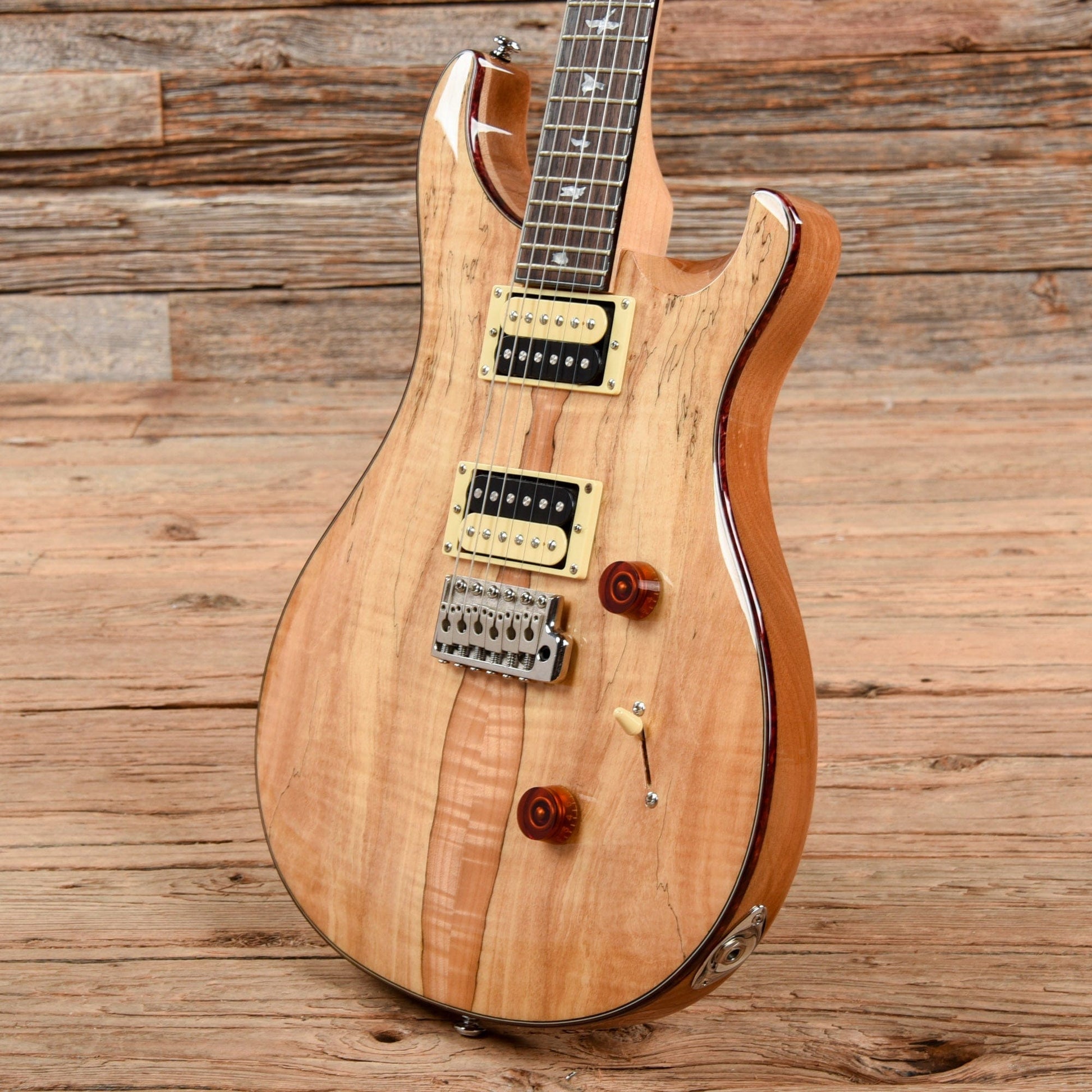 PRS SE Custom 24 Spalted Maple 2015 Electric Guitars / Solid Body