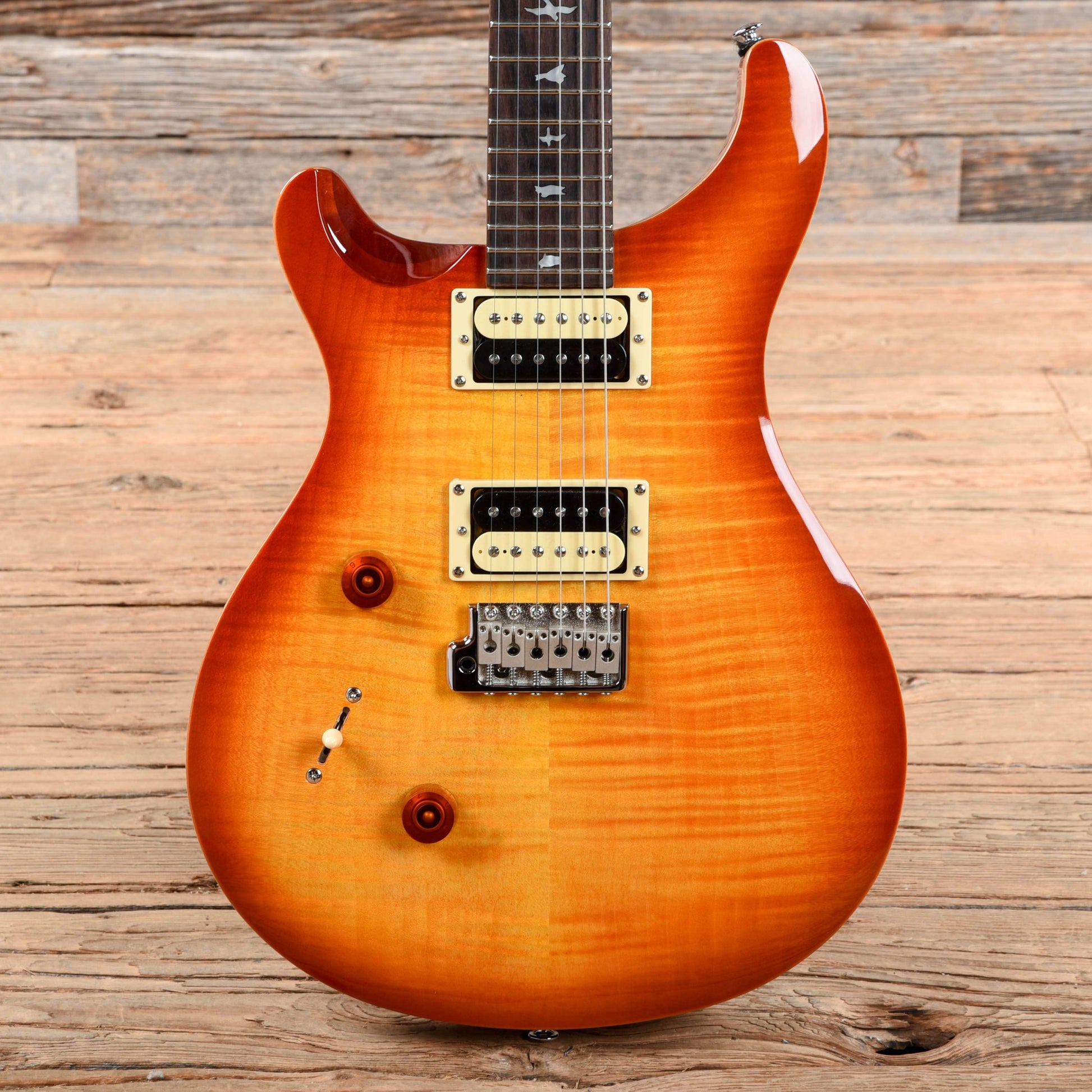 PRS SE Custom 24 Sunburst 2001 LEFTY Electric Guitars / Solid Body