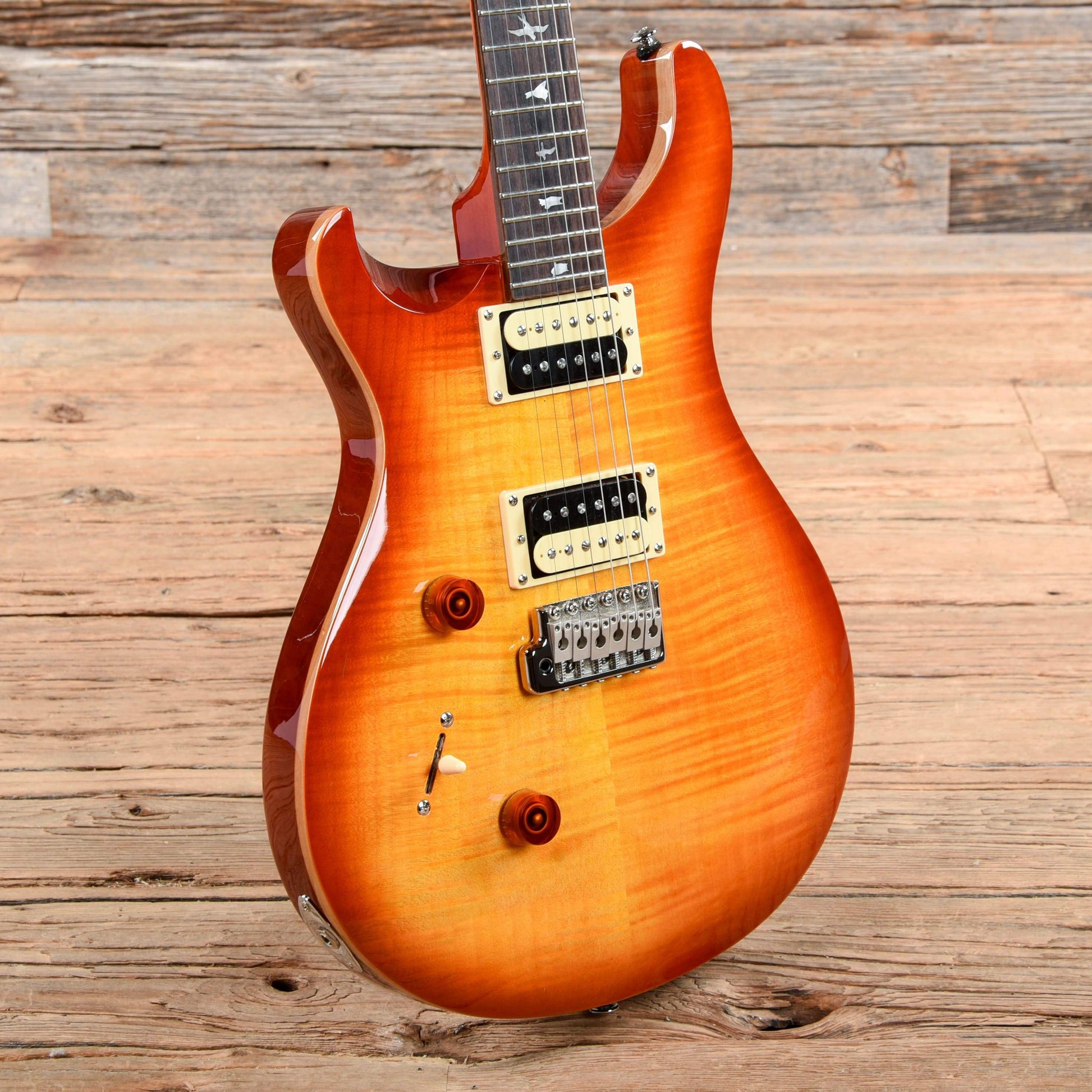 PRS SE Custom 24 Sunburst 2001 LEFTY Electric Guitars / Solid Body