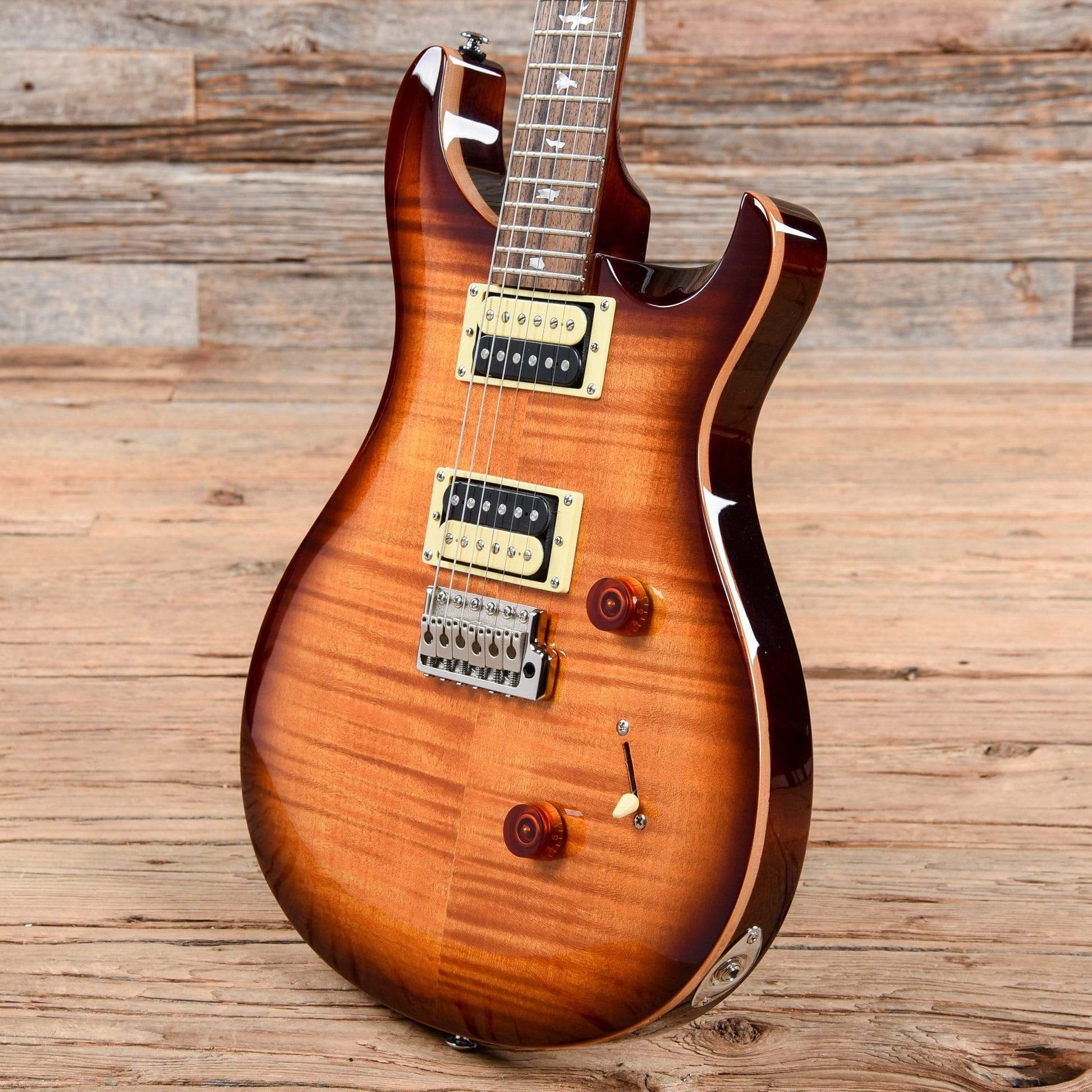 PRS SE Custom 24 Tobacco Sunburst Electric Guitars / Solid Body