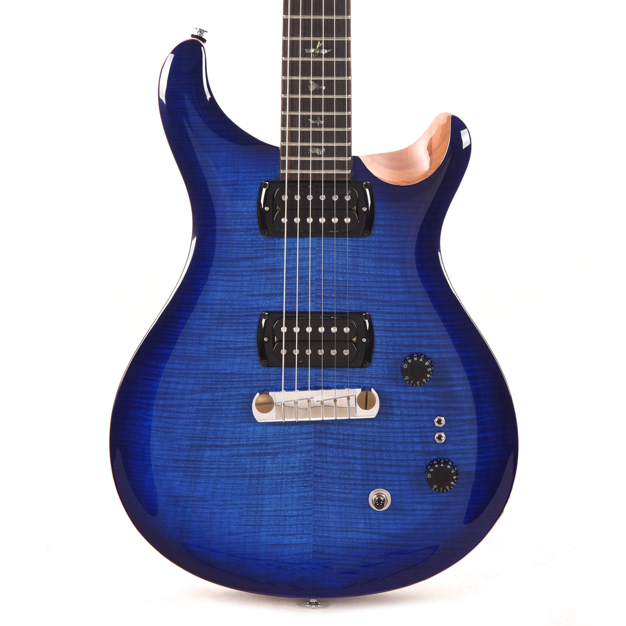 PRS SE Paul's Guitar Faded Blue Burst – Chicago Music Exchange