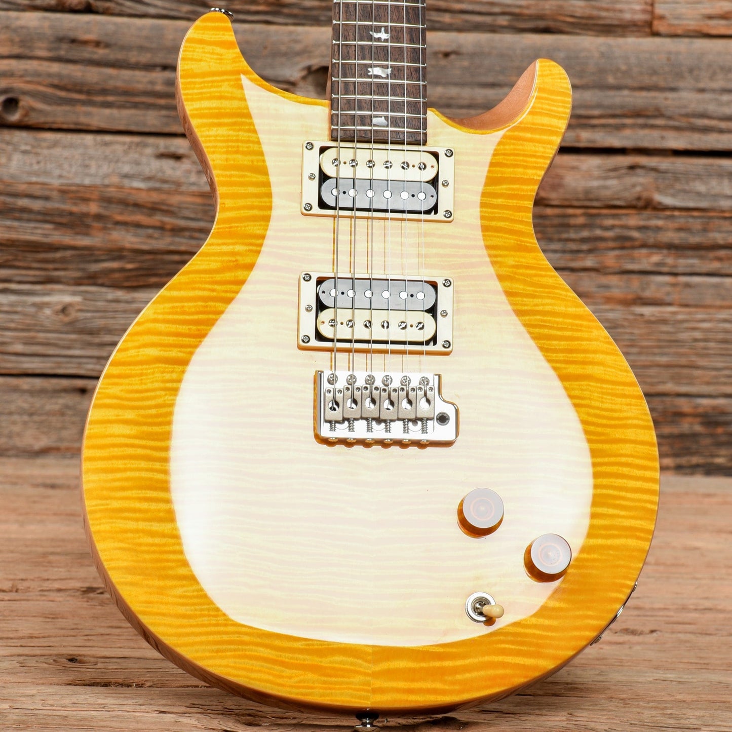 PRS SE Santana Santana Yellow Electric Guitars / Solid Body