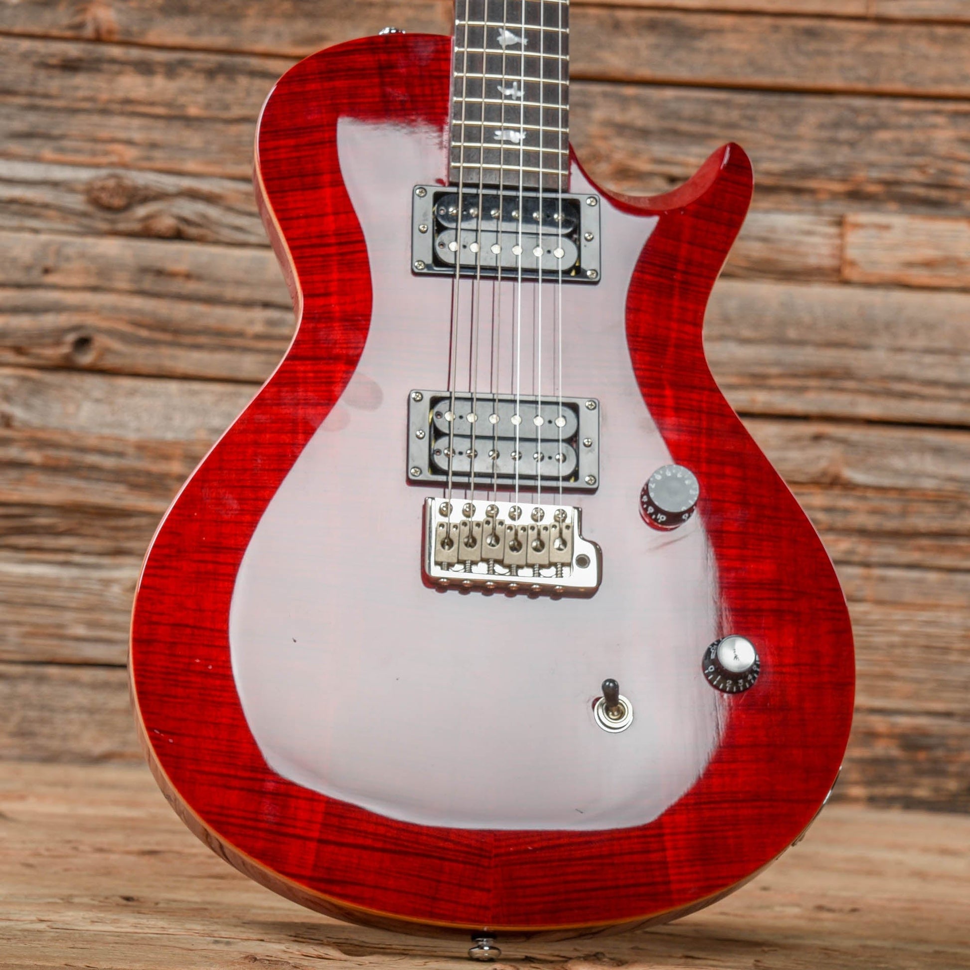 PRS SE Singlecut Scarlet Red Electric Guitars / Solid Body