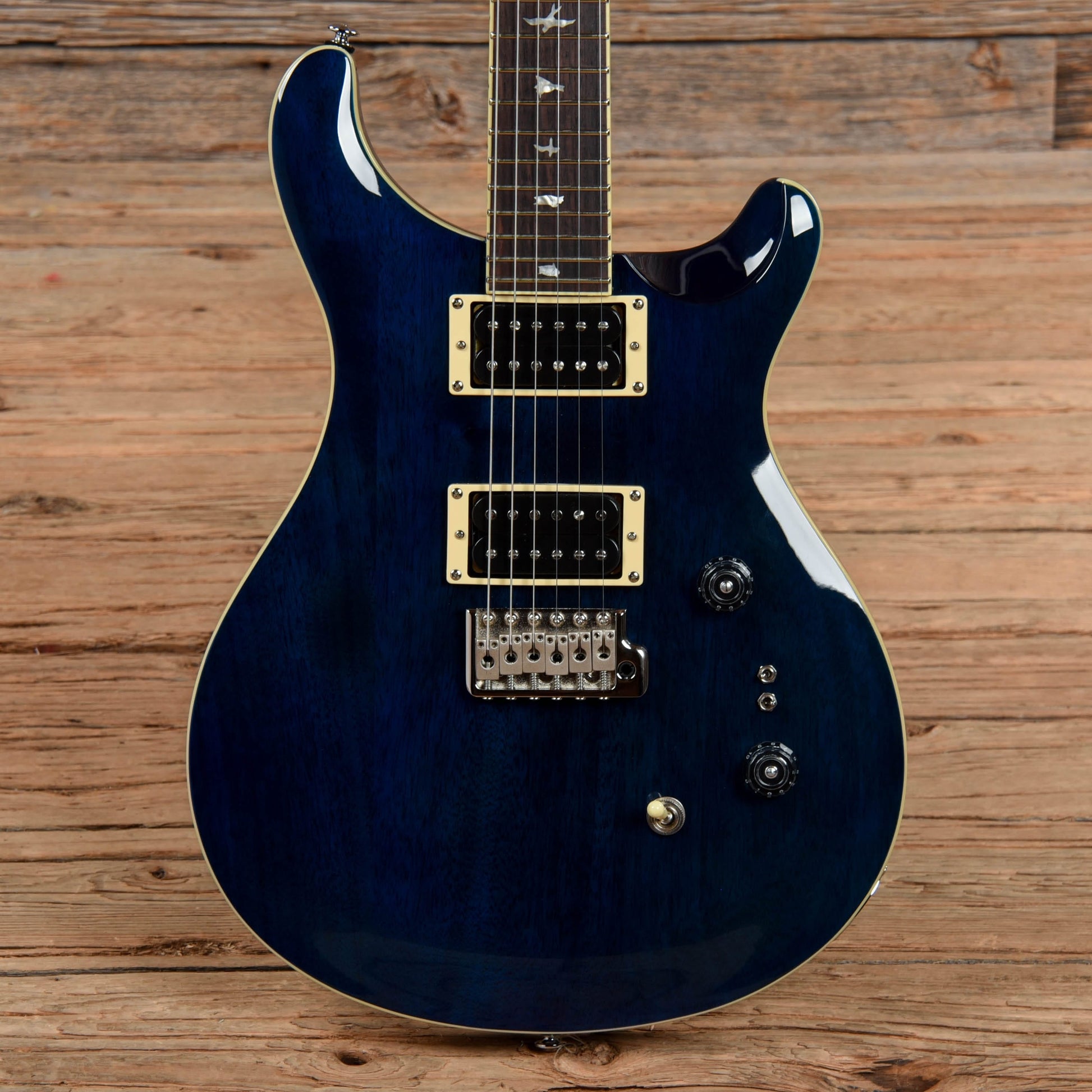 PRS SE Standard 24-08 Translucent Blue Electric Guitars / Solid Body