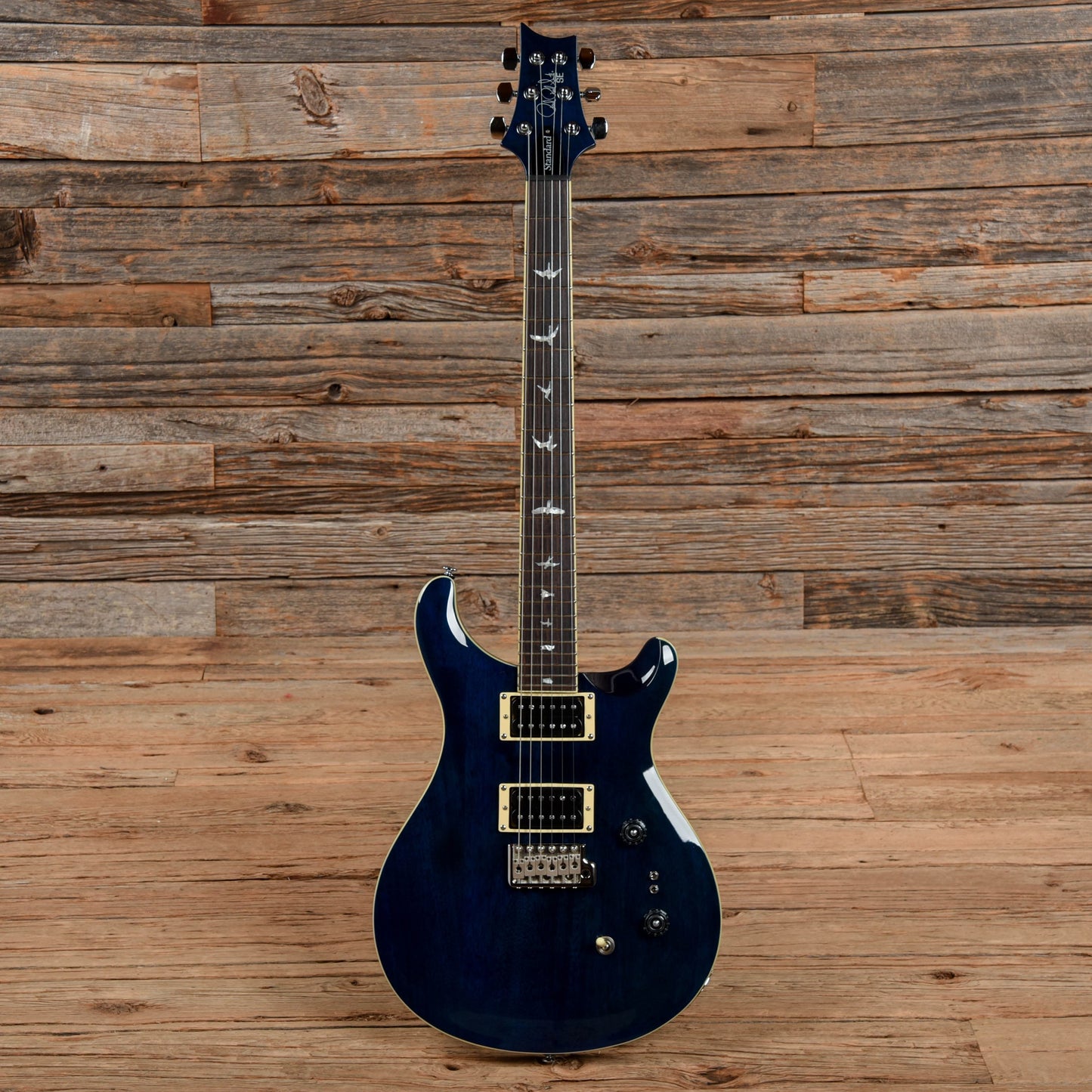 PRS SE Standard 24-08 Translucent Blue Electric Guitars / Solid Body