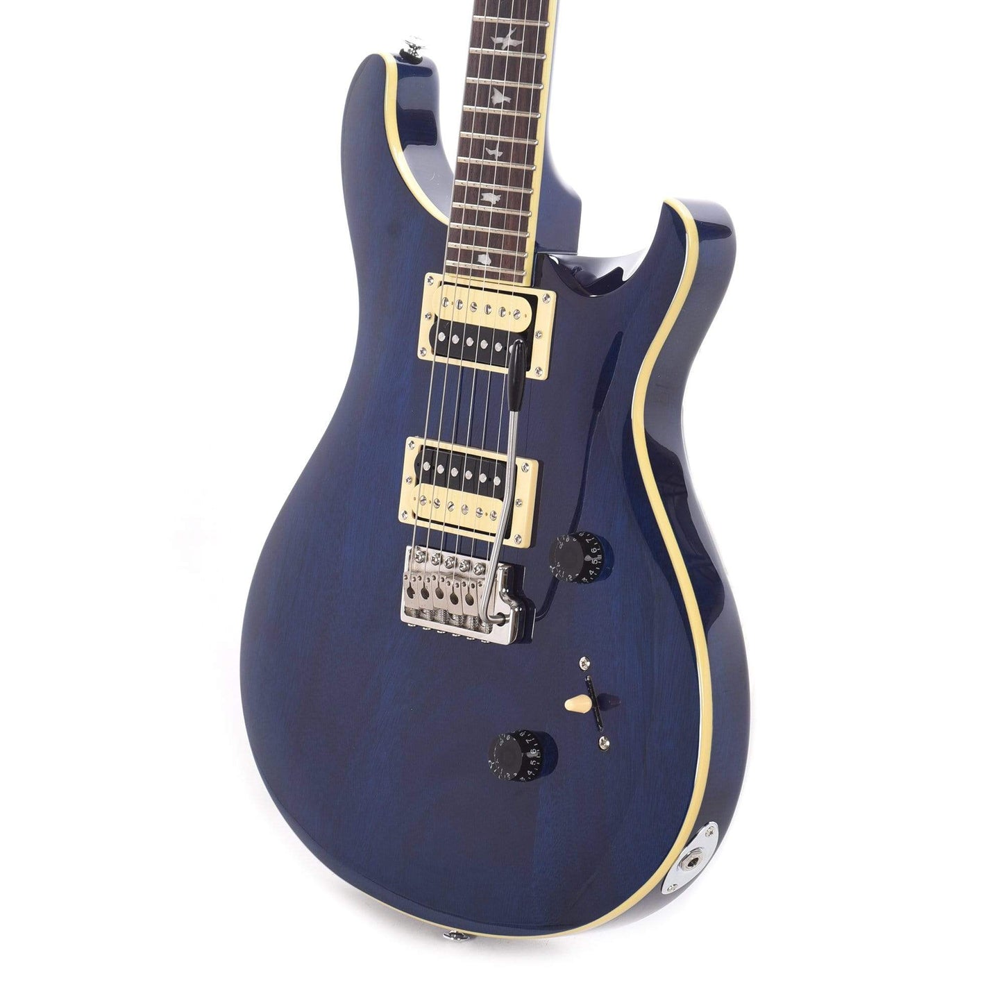 PRS SE Standard 24 Translucent Blue Electric Guitars / Solid Body