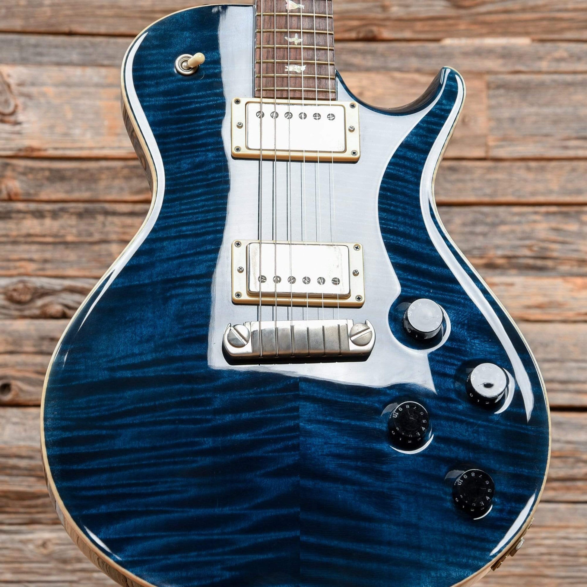 PRS Singlecut 10 Top Whale Blue 2001 Electric Guitars / Solid Body