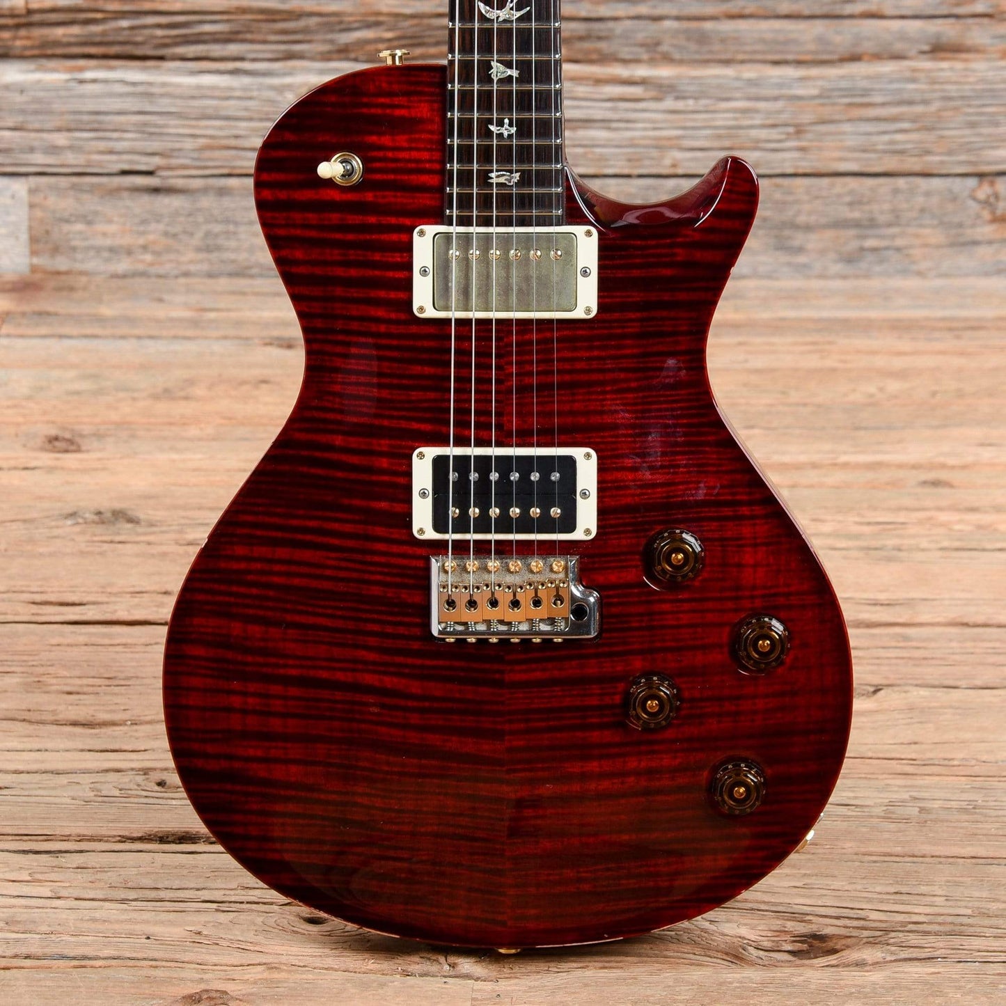 PRS Tremonti Artist Package w/Brazilian Rosewood Fretboard & Indian Rosewood Neck Black Cherry 2013 Electric Guitars / Solid Body