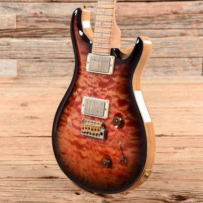 PRS Wood Library Custom 22 Smoked Salmon Burst 2017 Electric Guitars / Solid Body