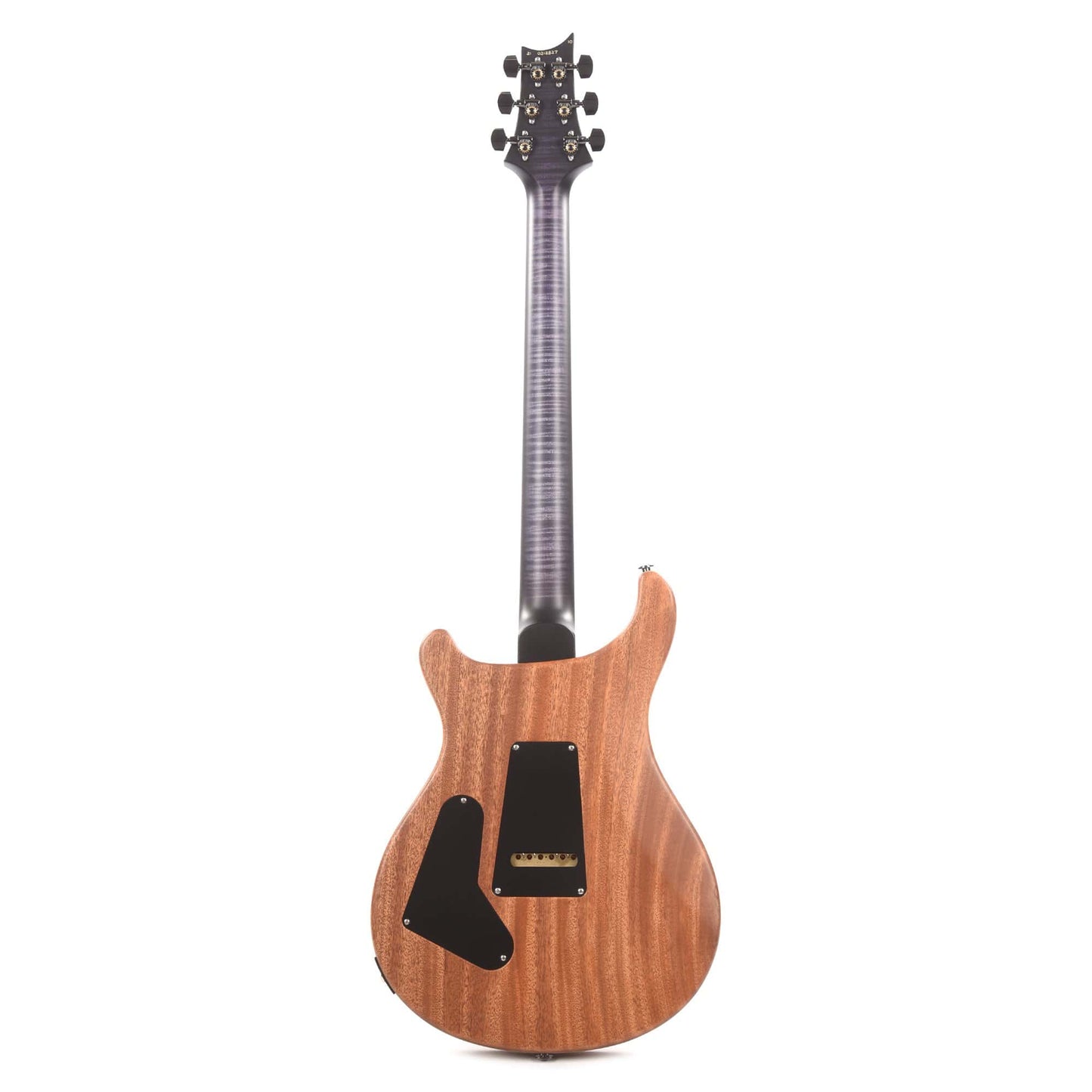 PRS Wood Library Custom 24 10 Top Flame Armando's Amethyst Smokeburst Satin w/Pattern Thin Stained Figured Maple Neck & Ebony Fingerboard Electric Guitars / Solid Body