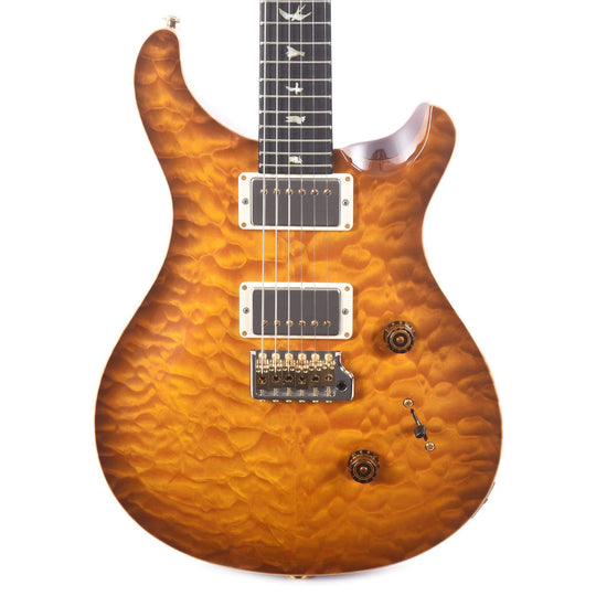 PRS Wood Library Custom 24 Artist Top Quilt McCarty Sunburst w/Figured Mahogany Neck & Ebony Fingerboard Electric Guitars / Solid Body