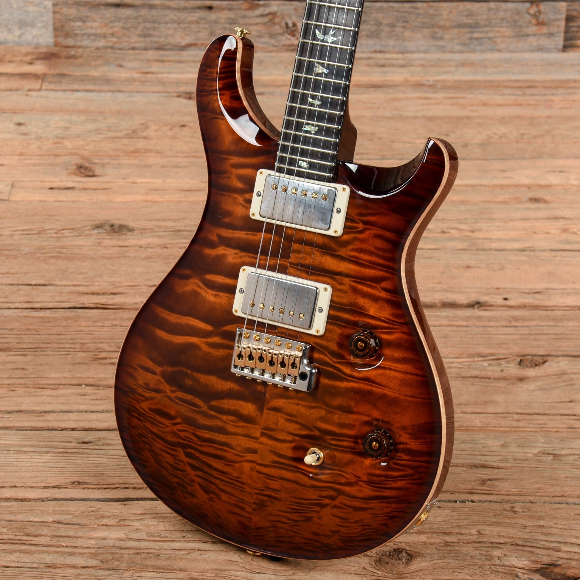 PRS Wood Library Custom 24 w/Brazilian Rosewood Fretboard Sunburst 2013 Electric Guitars / Solid Body