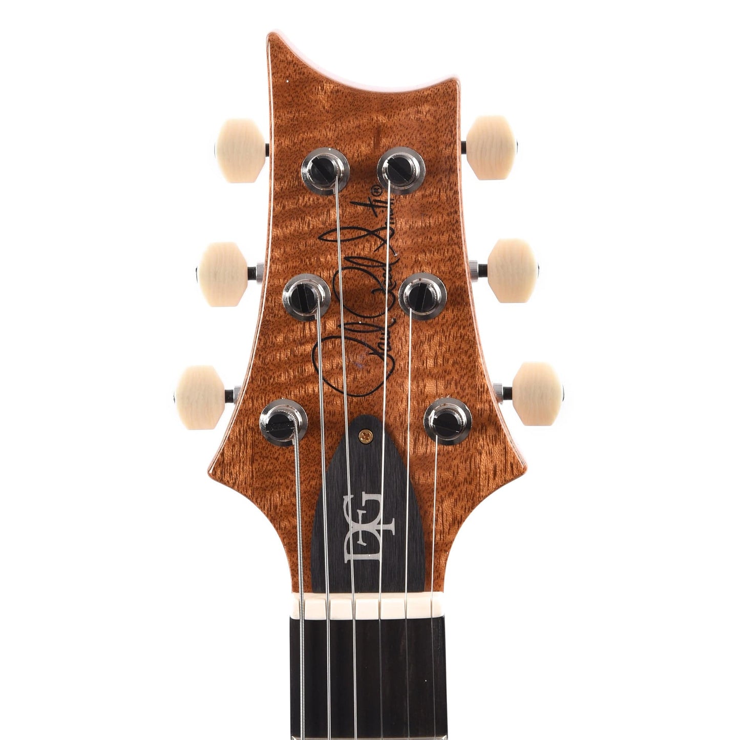 PRS Wood Library DGT 10-Top Quilt Orange Fade w/Ebony Fingerboard & Figured Mahogany Neck Electric Guitars / Solid Body