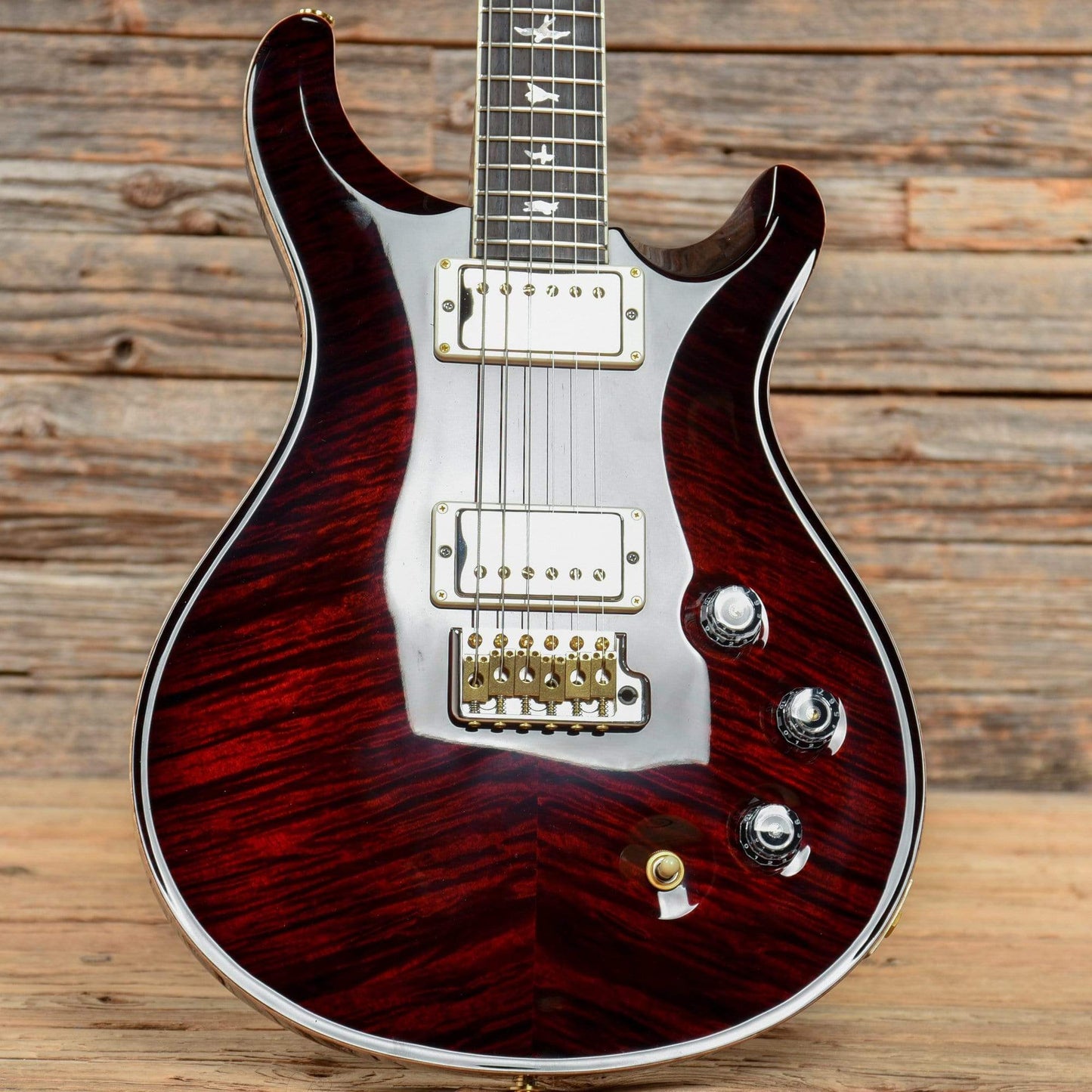 PRS Wood Library DGT w/Brazilian Rosewood Fretboard Fire Red Burst 2018 Electric Guitars / Solid Body