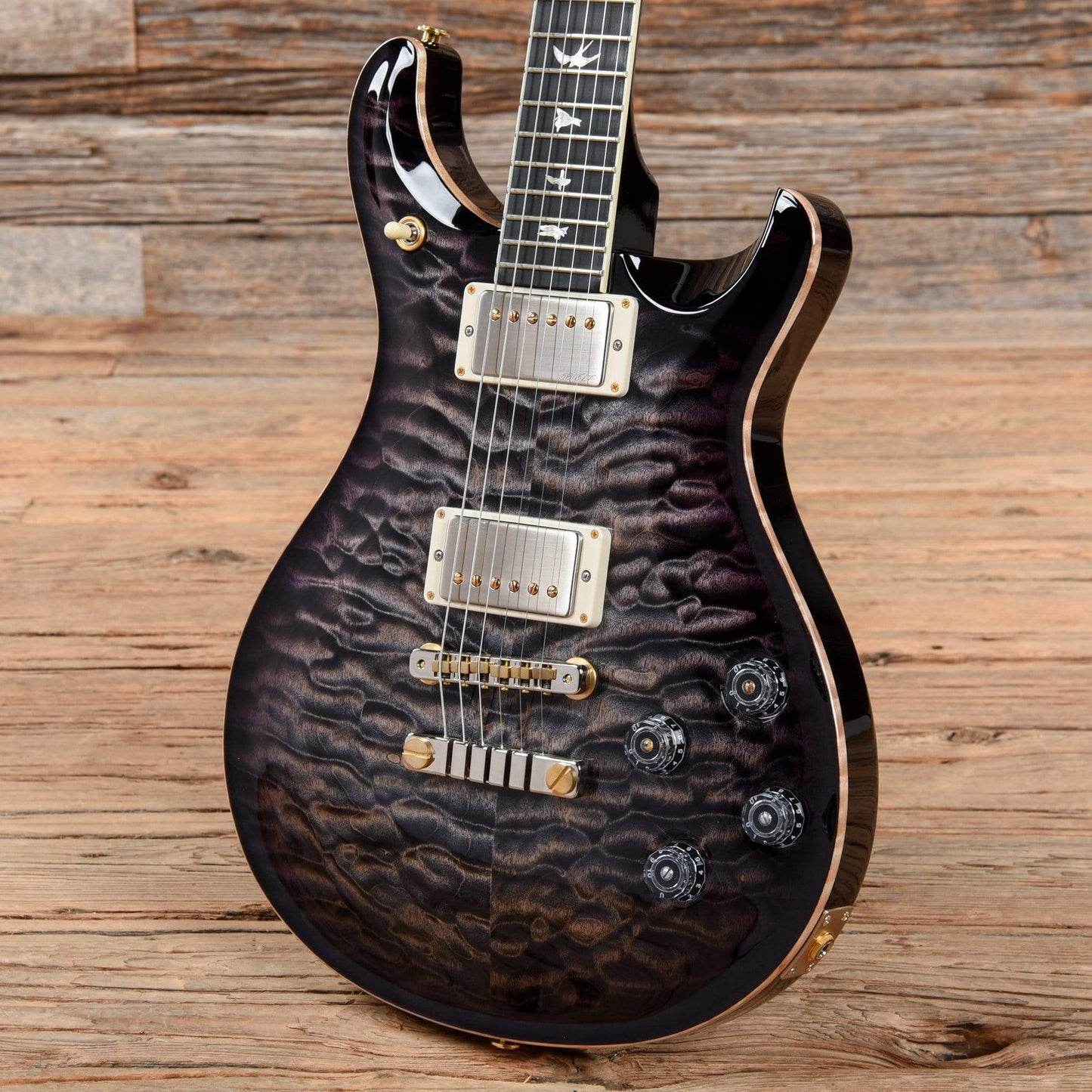 PRS Wood Library McCarty 594 Artist Top Quilt Charcoal Purple Burst 2019 Electric Guitars / Solid Body