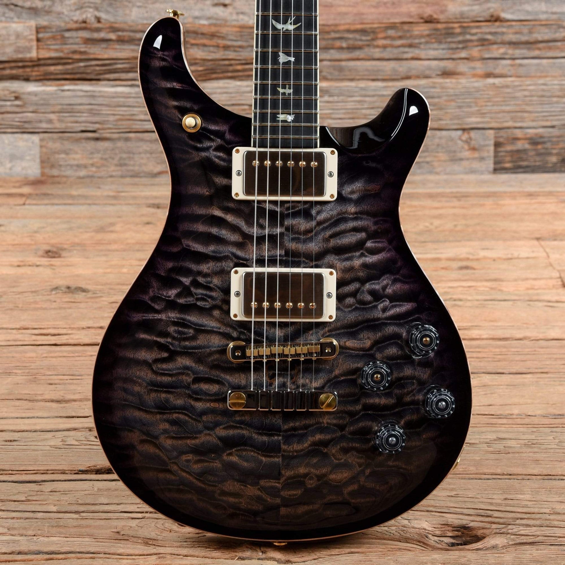 PRS Wood Library McCarty 594 Artist Top Quilt Charcoal Purple Burst 2019 Electric Guitars / Solid Body