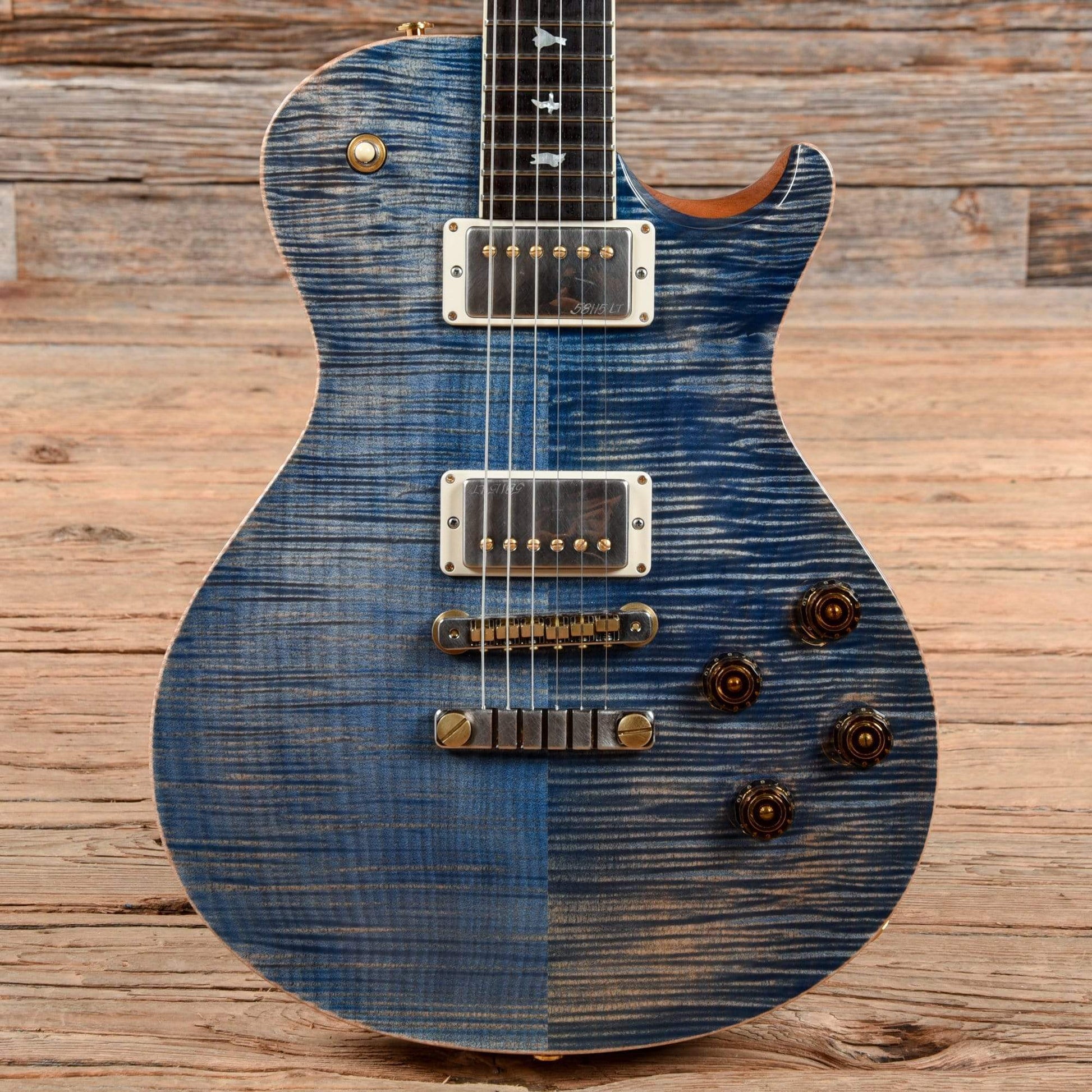 PRS Wood Library McCarty 594 Singlecut w/Brazilian Rosewood Fretboard Faded Blue Jean 2018 Electric Guitars / Solid Body