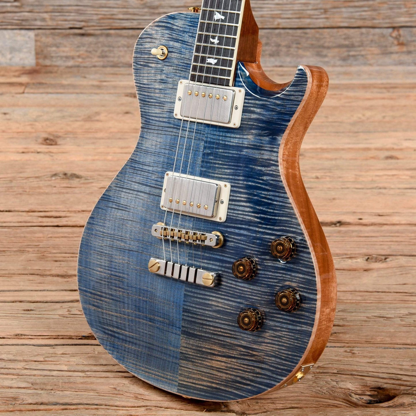 PRS Wood Library McCarty 594 Singlecut w/Brazilian Rosewood Fretboard Faded Blue Jean 2018 Electric Guitars / Solid Body