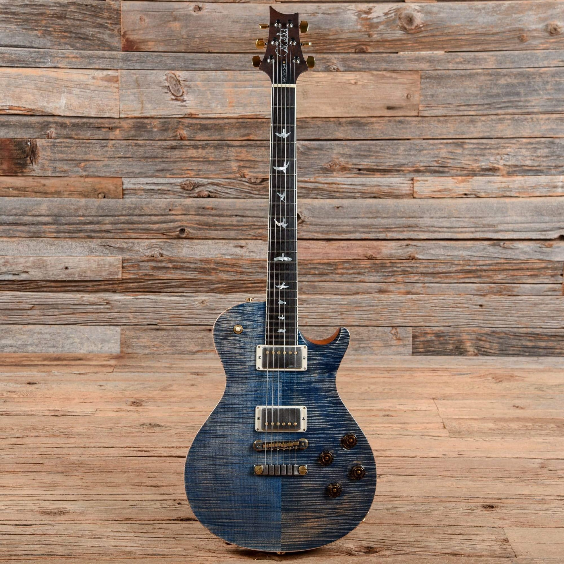 PRS Wood Library McCarty 594 Singlecut w/Brazilian Rosewood Fretboard Faded Blue Jean 2018 Electric Guitars / Solid Body