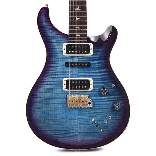 PRS Wood Library Modern Eagle V 10-Top Flame Aquableux Purple Burst w/Cocobolo Fingerboard & Stained Figured Maple Neck Electric Guitars / Solid Body