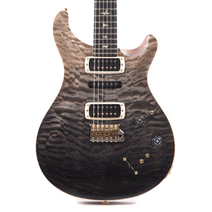 PRS Wood Library Modern Eagle V 10-Top Quilt Gray Black Fade w/Ebony Fingerboard & Stained Figured Maple Neck Electric Guitars / Solid Body