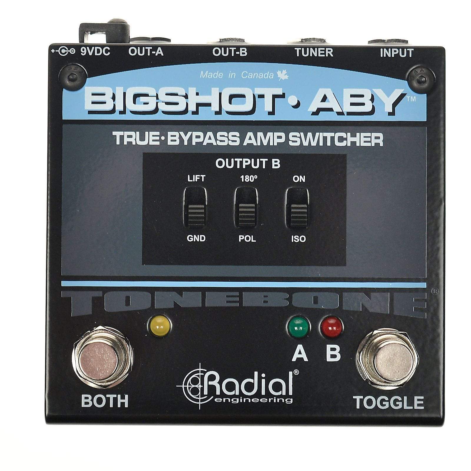 Radial Big Shot ABY Amplifier Switcher V2 – Chicago Music Exchange