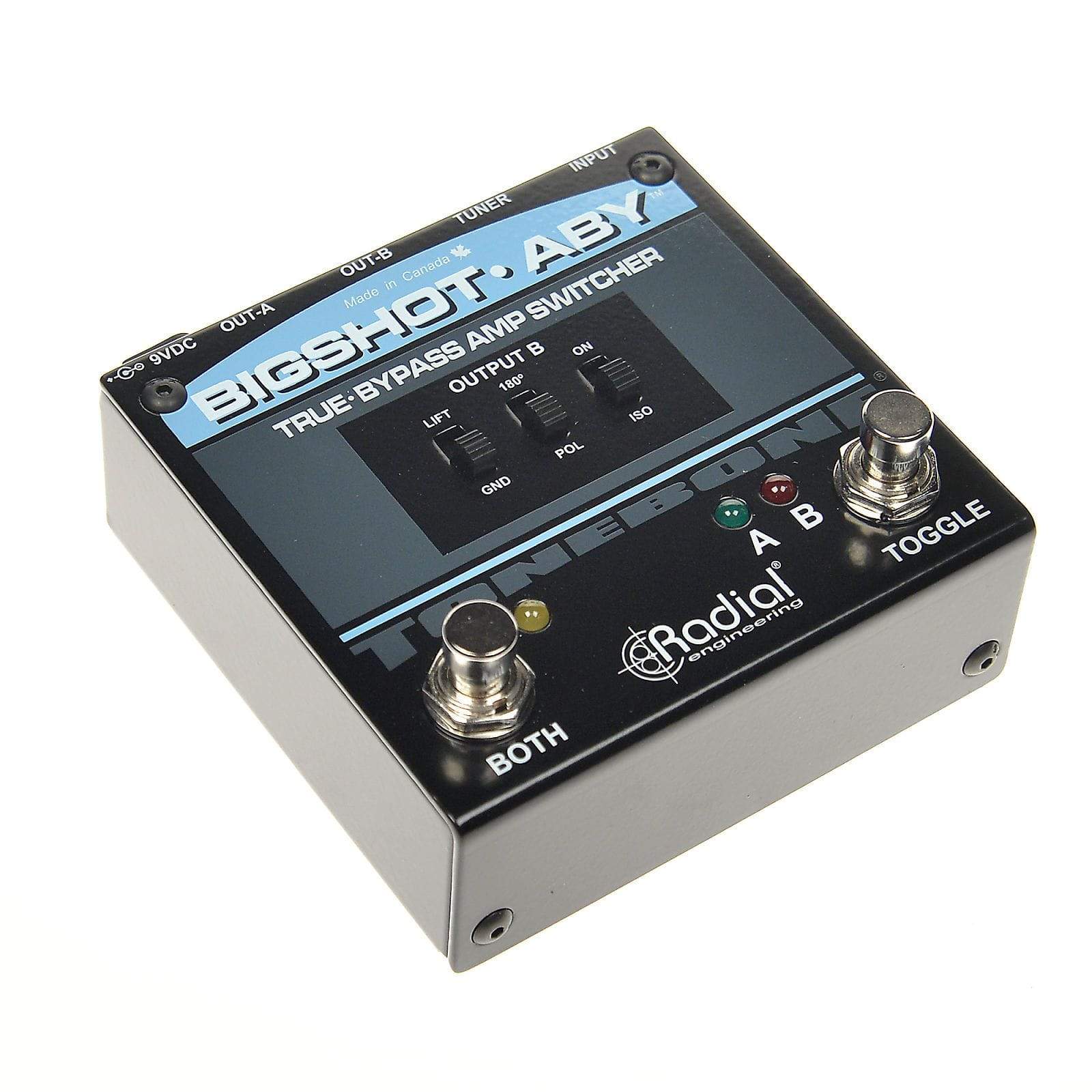 Radial Big Shot ABY Amplifier Switcher V2 Effects and Pedals / Controllers, Volume and Expression