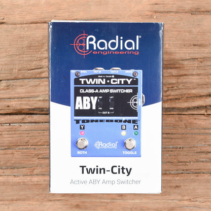 Radial Twin City ABY Effects and Pedals / Controllers, Volume and Expression