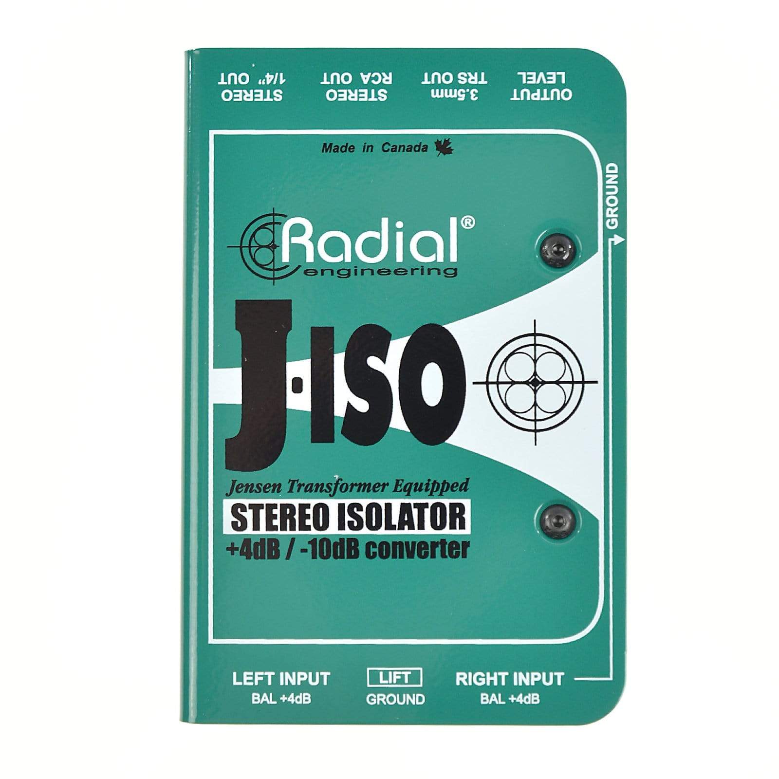 Radial J-ISO Stereo Isolator Pro Audio / DI Boxes