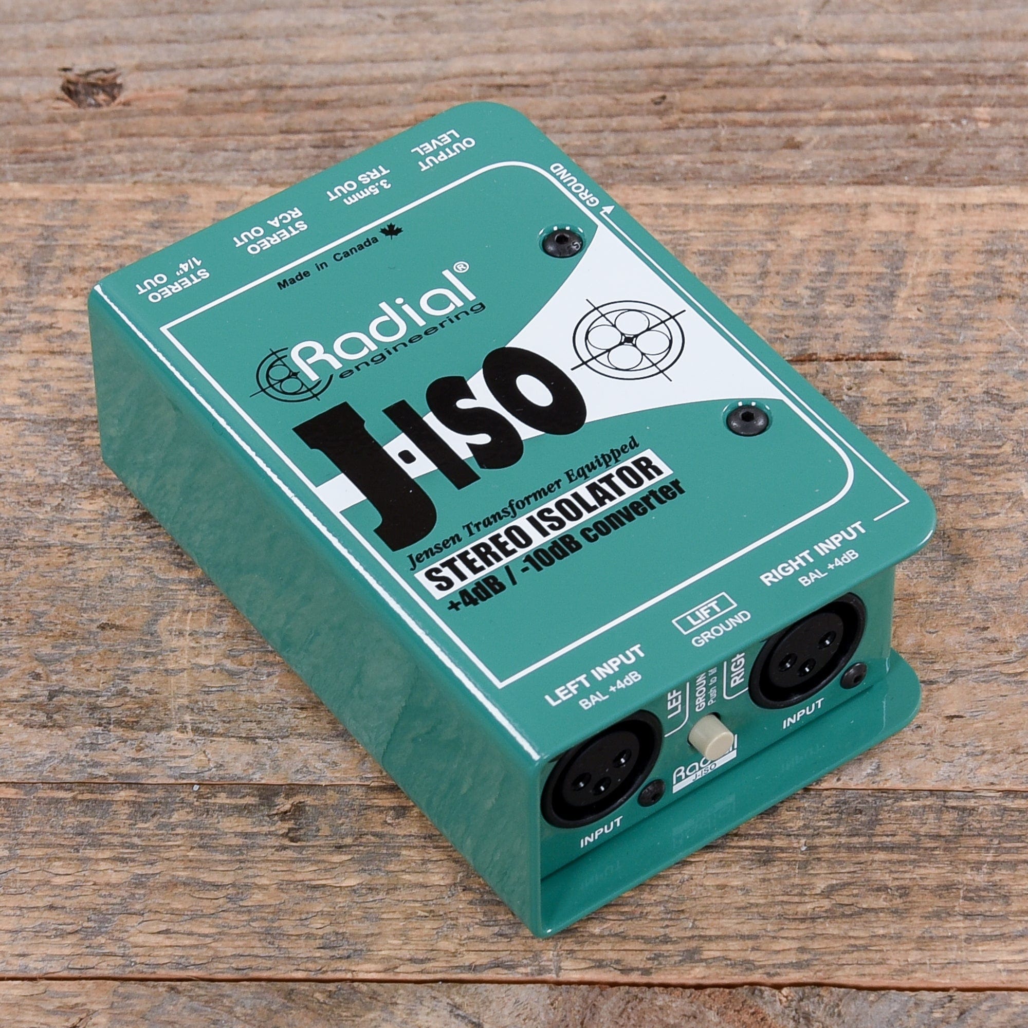 Radial J-ISO Stereo Isolator