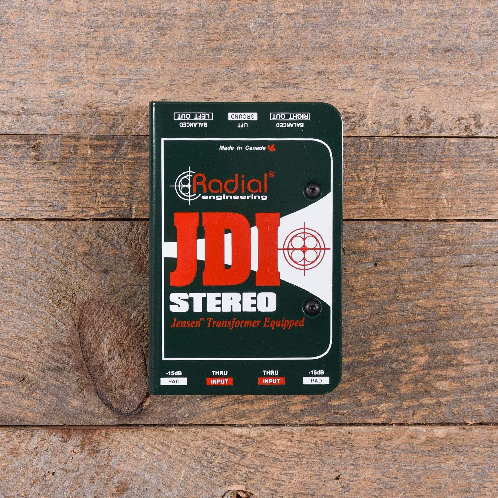 Radial JDI Stereo Passive DI Box Pro Audio / DI Boxes