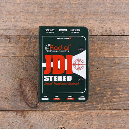 Radial JDI Stereo Passive DI Box Pro Audio / DI Boxes