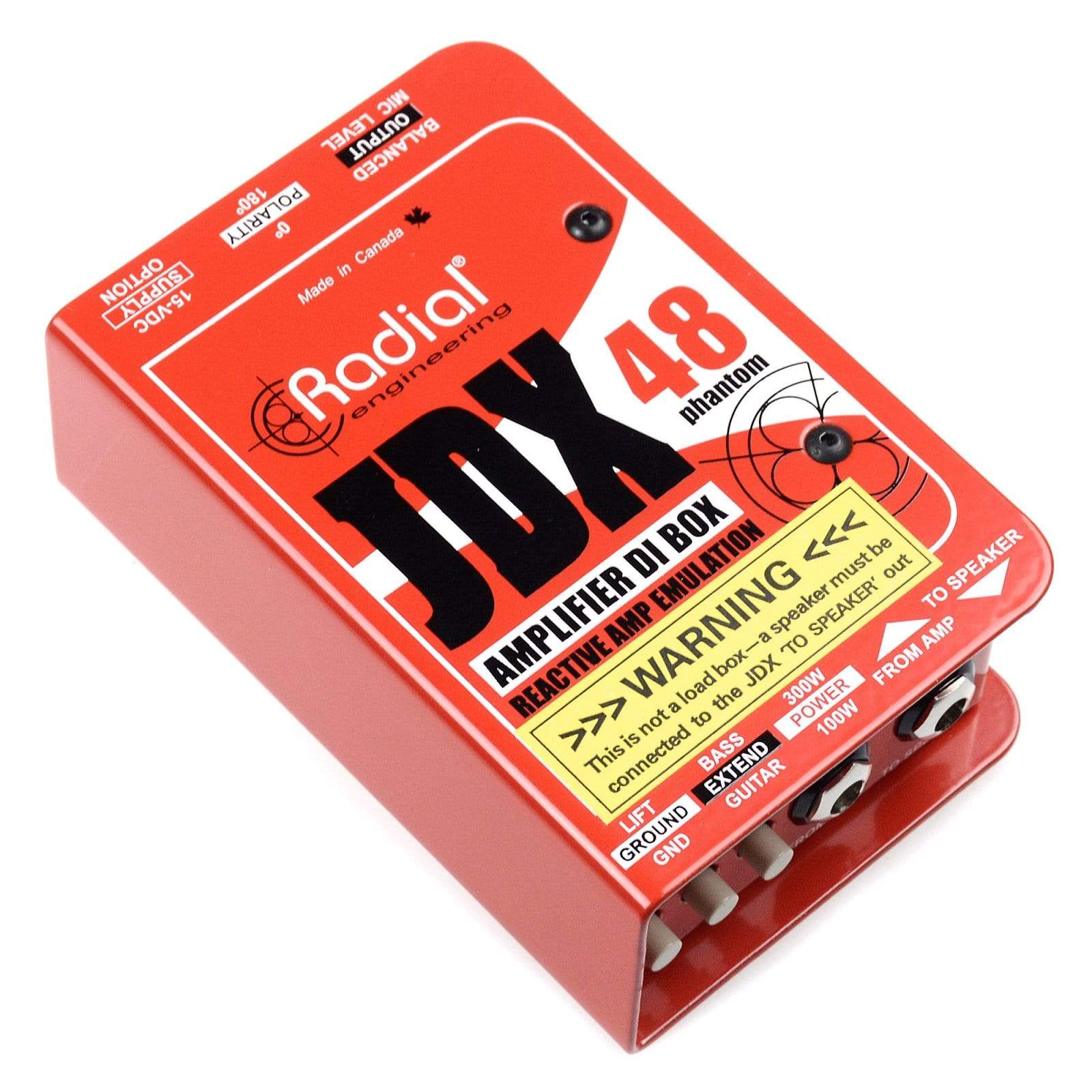 Radial JDX48 Amp DI Box Pro Audio / DI Boxes