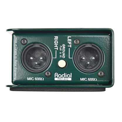 Radial Pro AV2 Stereo DI Pro Audio / DI Boxes