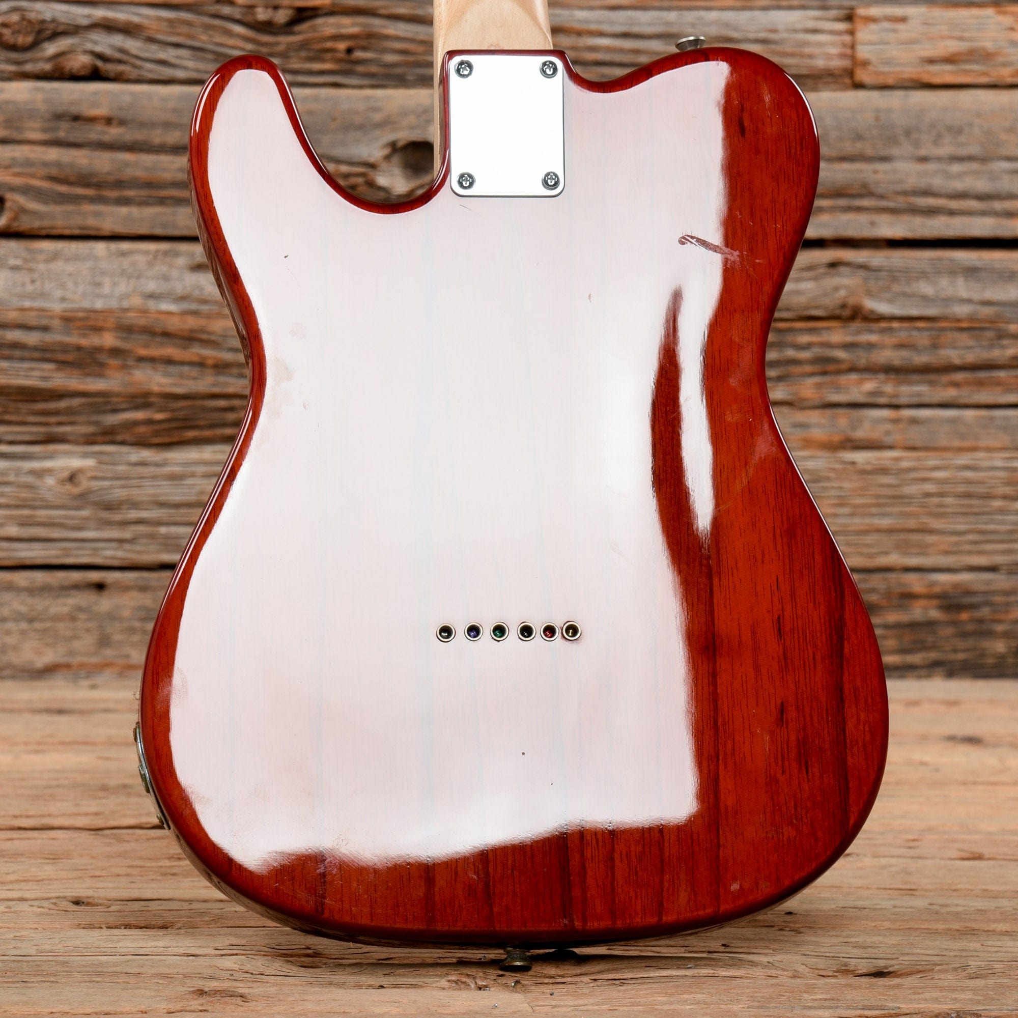 Raven West Guitars T-Style Thinline Sunburst – Chicago Music Exchange