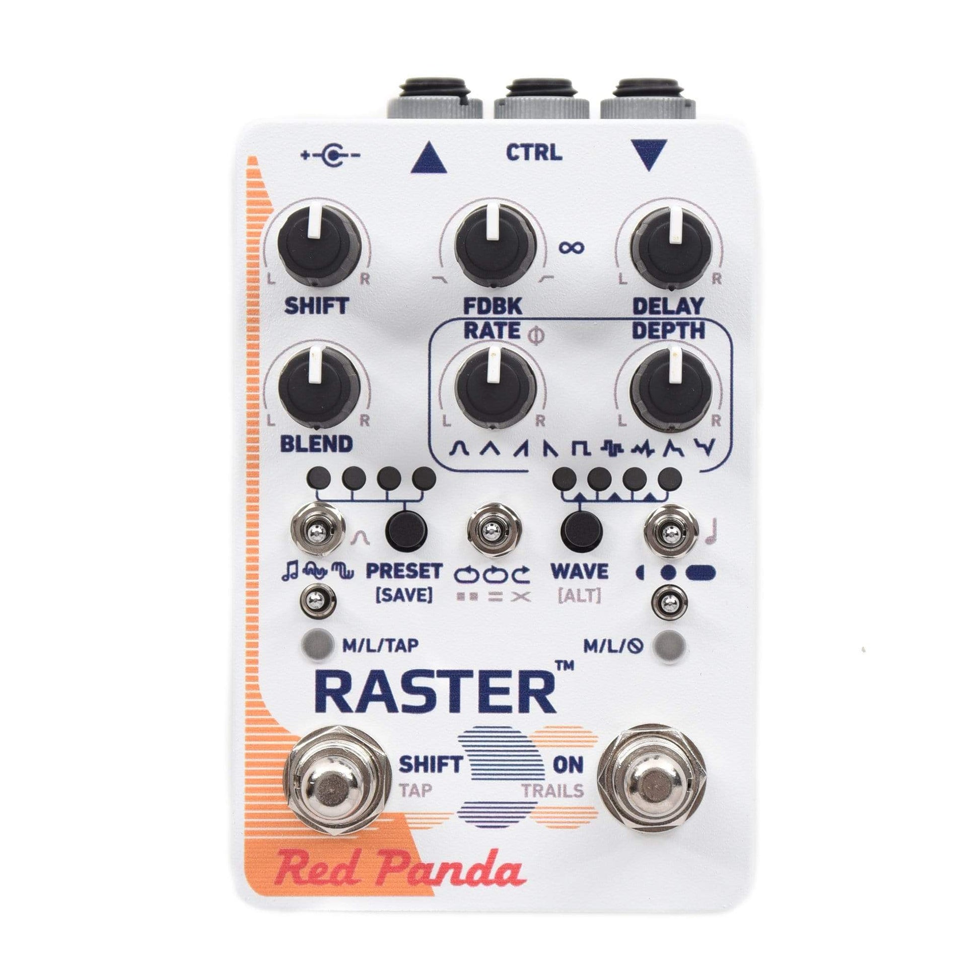 Red Panda Raster v2 Delay Effects and Pedals / Delay