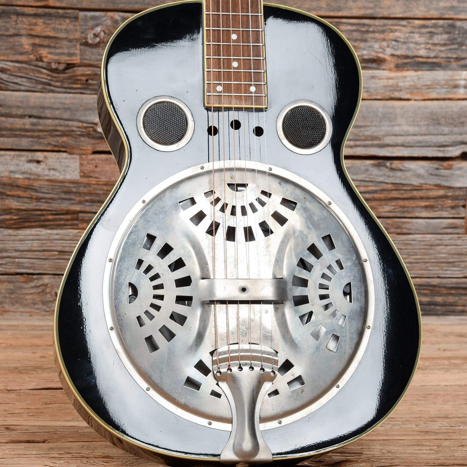 Regal RD-40BS Black 1997 Acoustic Guitars / Resonator