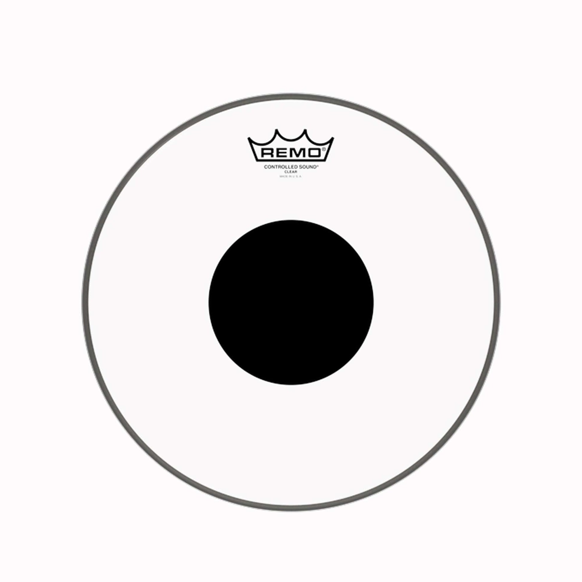 Remo 12" Controlled Sound Clear Drumhead w/Top Black Dot Drums and Percussion / Parts and Accessories / Heads