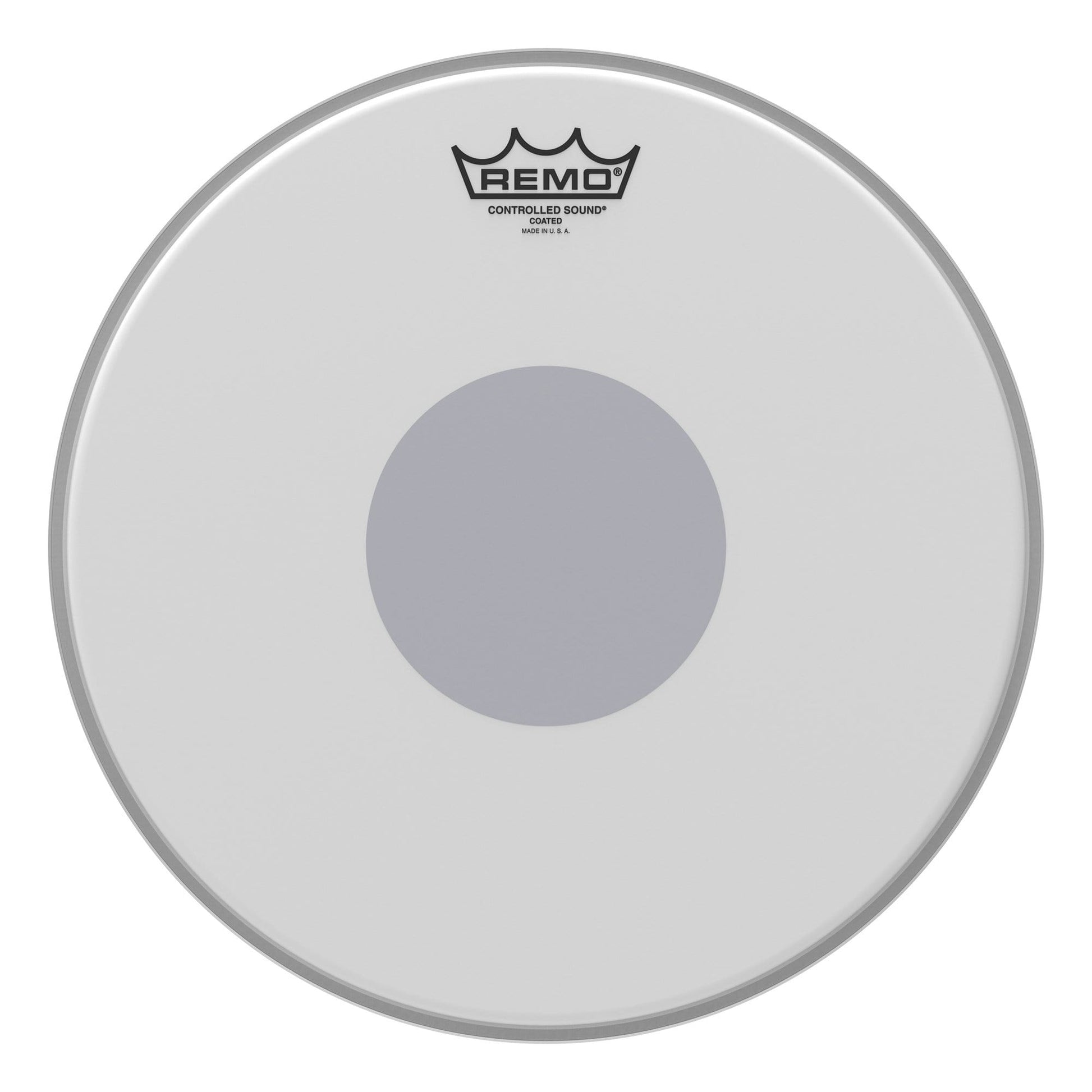 Remo 13" Controlled Sound Coated Drumhead w/Bottom Black Dot Drums and Percussion / Parts and Accessories / Heads