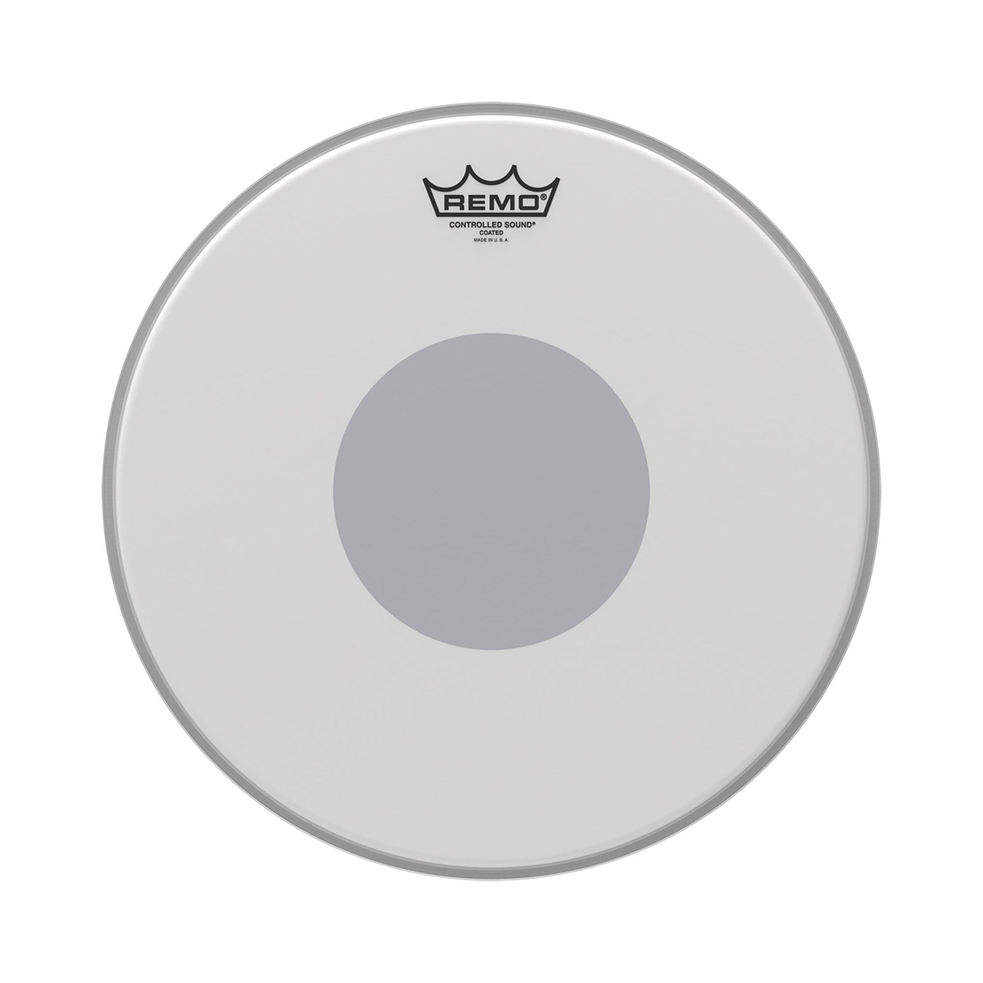 Remo 15" Controlled Sound Coated Drumhead w/Bottom Black Dot Drums and Percussion / Parts and Accessories / Heads