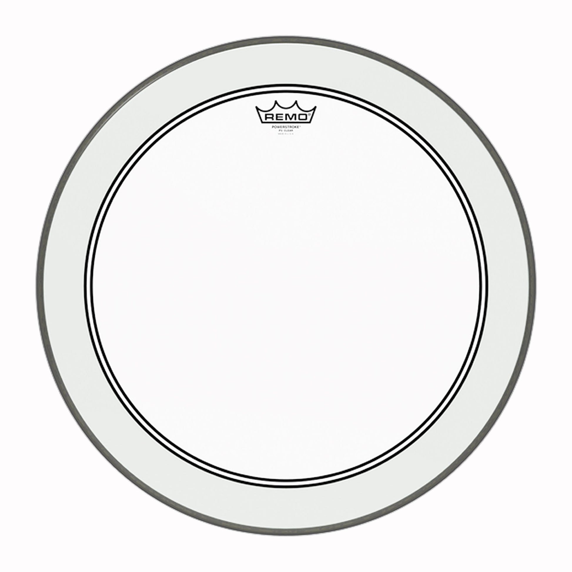 Remo 20" Powerstroke P3 Clear Bass Drumhead Drums and Percussion / Parts and Accessories / Heads