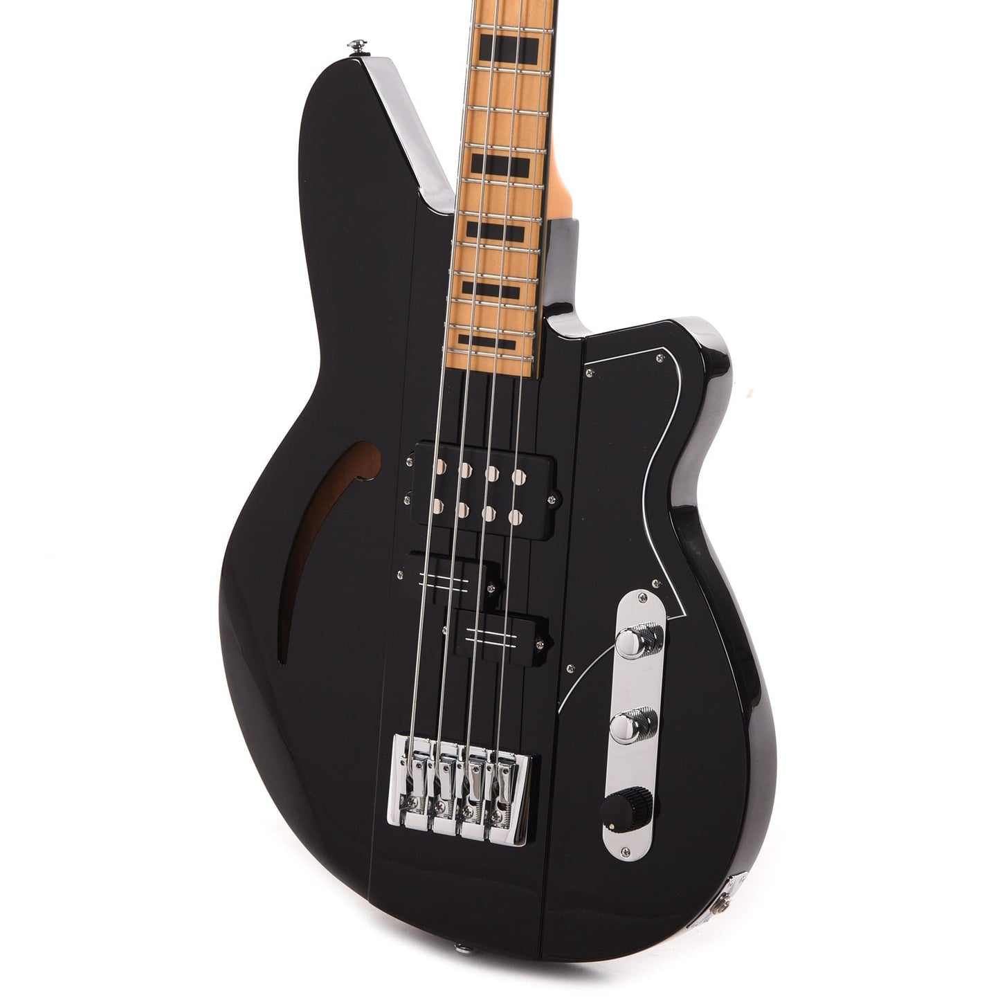 Reverend Brad Houser Signature Midnight Black Bass Guitars / 4-String